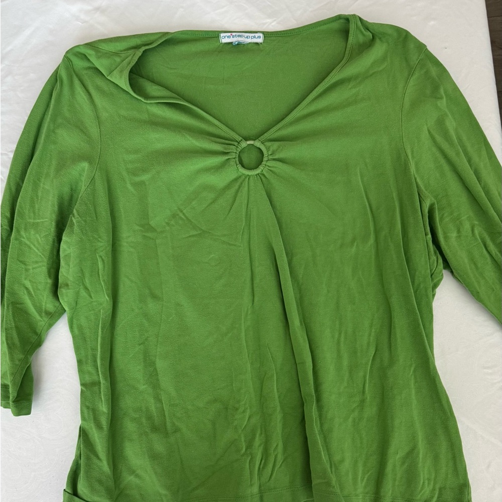 Chic Green Blouse
